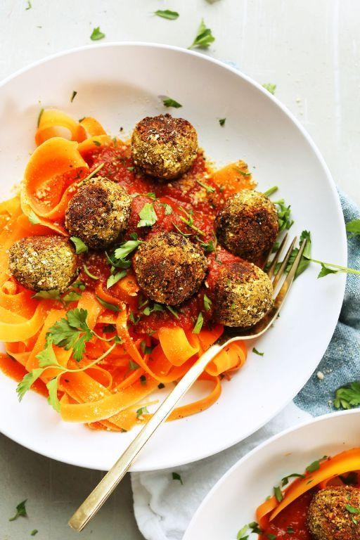 Spicy Lentil Vegetarian Meatballs