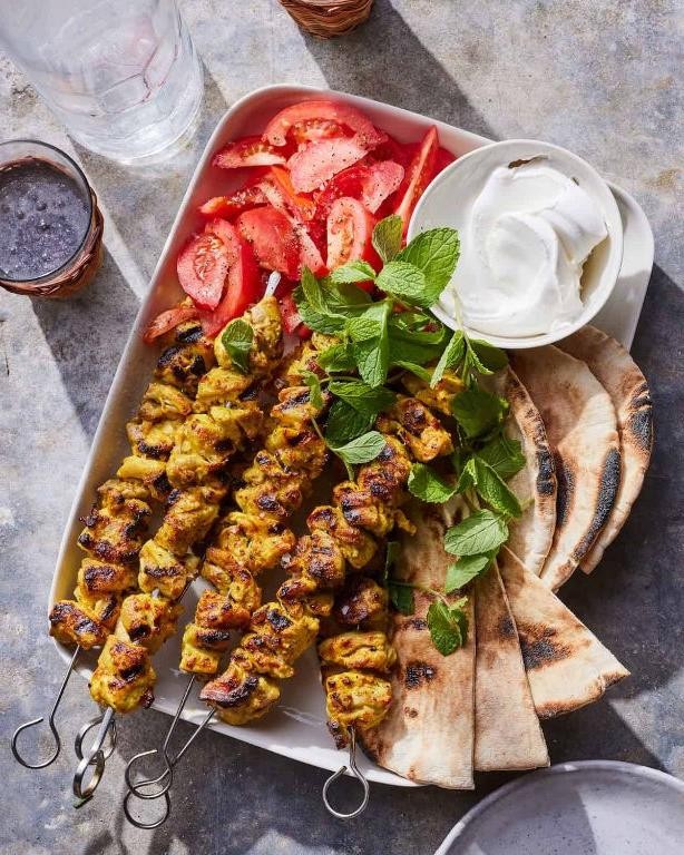 Spicy Moroccan Chicken Skewers