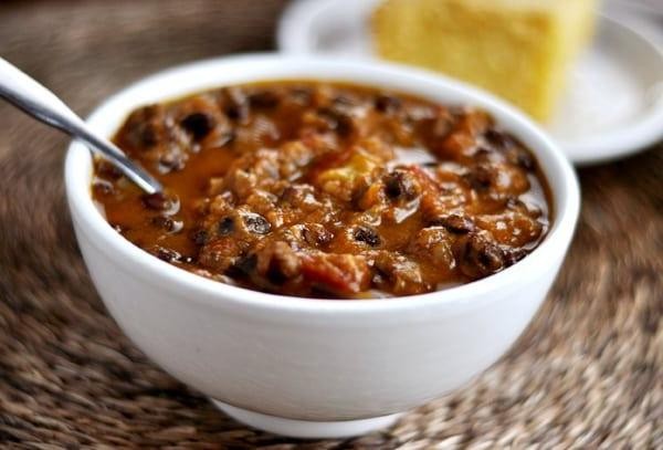 Spicy Pumpkin and Black Bean Chili