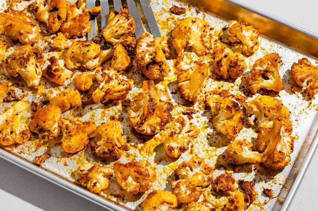 Spicy Roasted Cauliflower