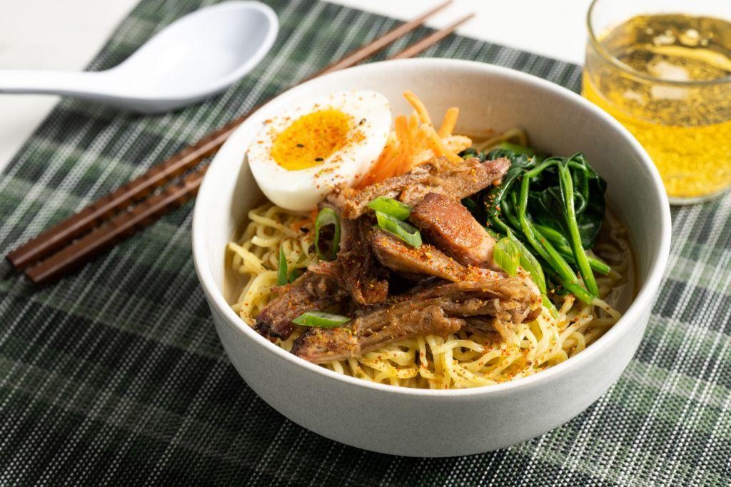 Spicy Shredded Pork Ramen