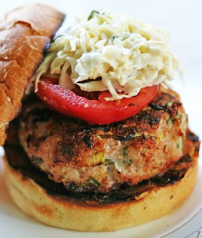 Spicy Shredded Turkey Burgers