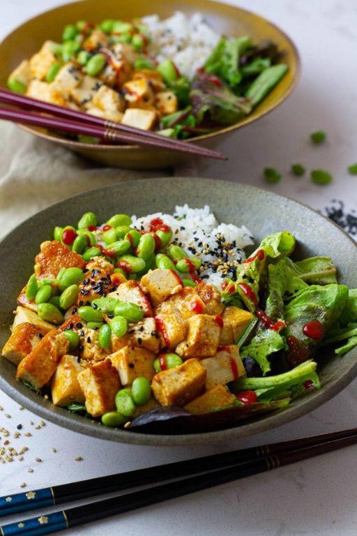 Spicy Soars Tofu Bowl