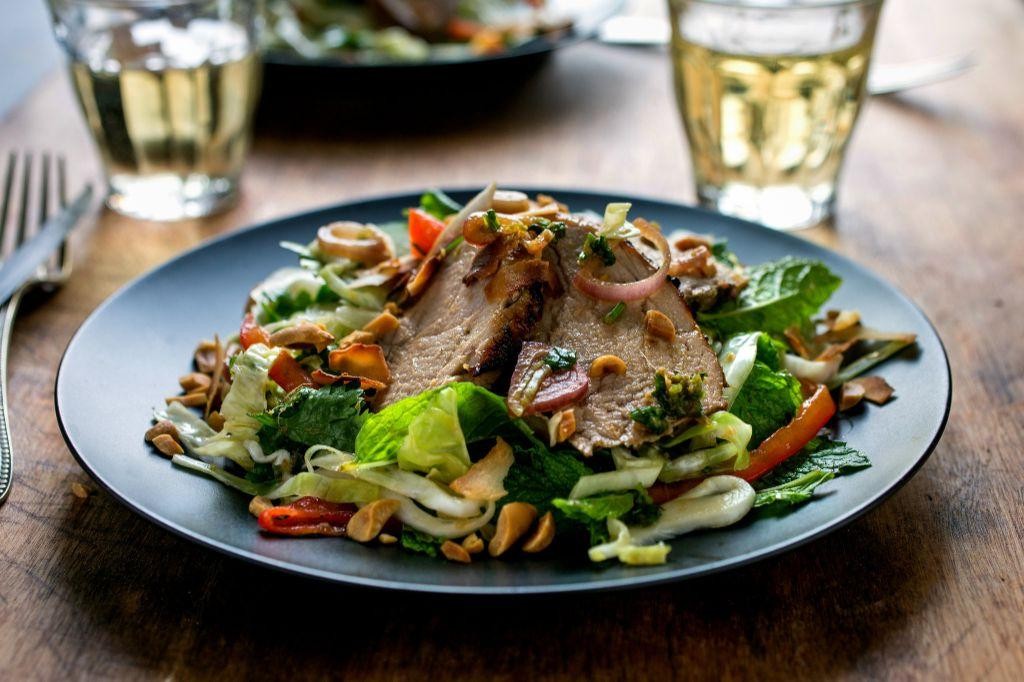 Spicy Thai Pork Salad