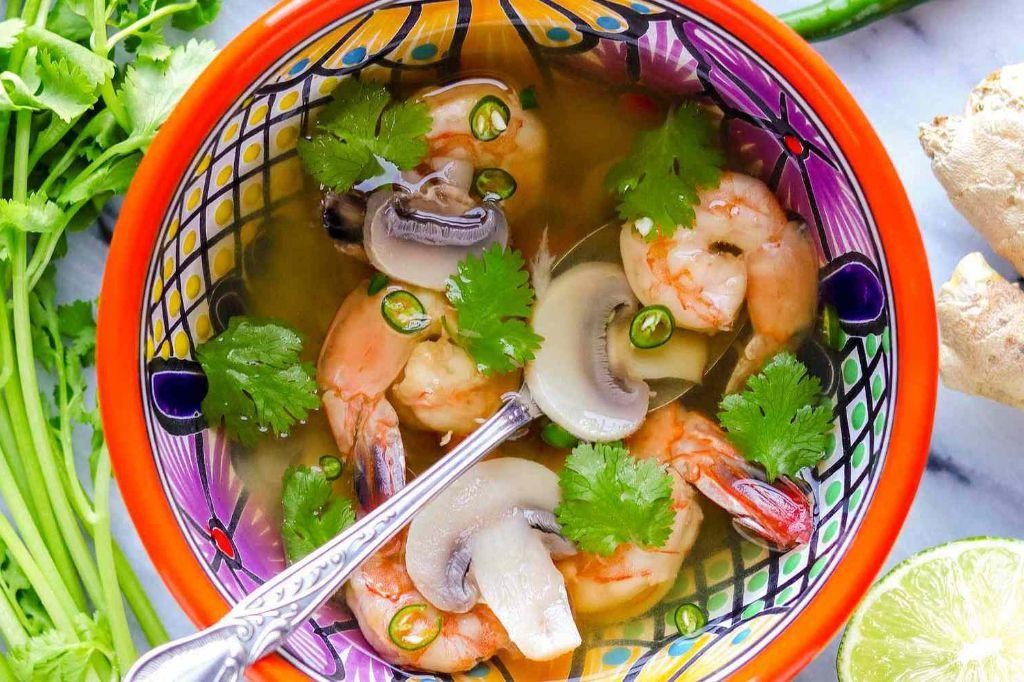 Spicy Thai Seafood Soup