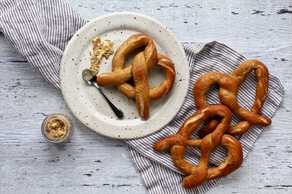Spicy Whole Wheat Pretzel Twists