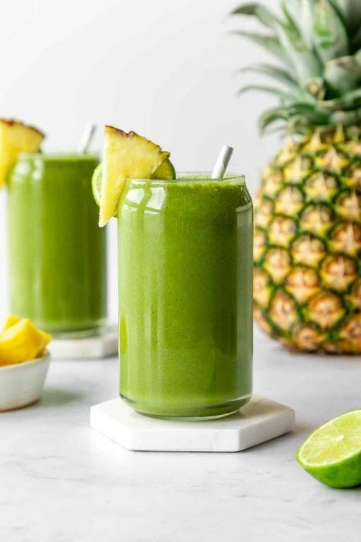 Spinach Pineapple Cleansing Juice