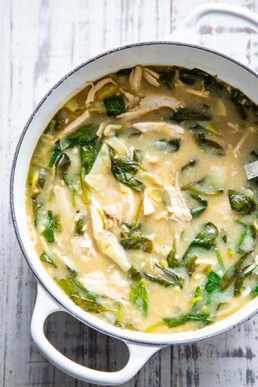 Spinach and Artichoke Soup