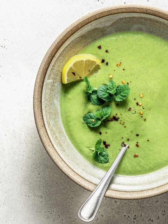 Spinach and Broccoli Soup