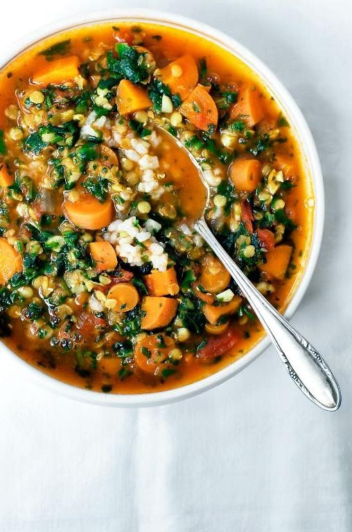 Spinach and Carrot Soup