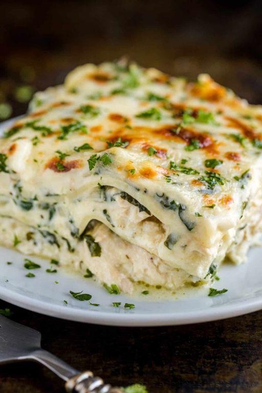 Spinach and Chicken Lasagna