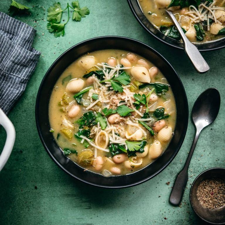 Spinach and White Bean Soup