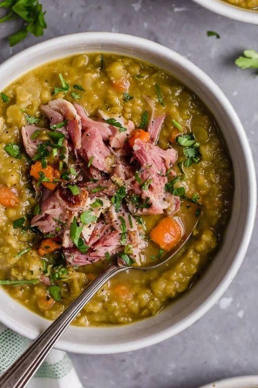 Split Pea and Ham High Protein Soup