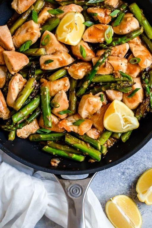 Spring Chicken and Asparagus Stir Fry