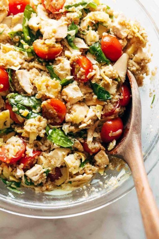 Spring Chicken and Quinoa Salad