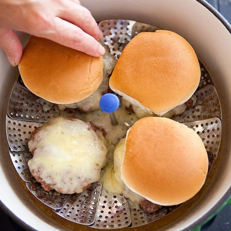 Steamed Cheeseburgers