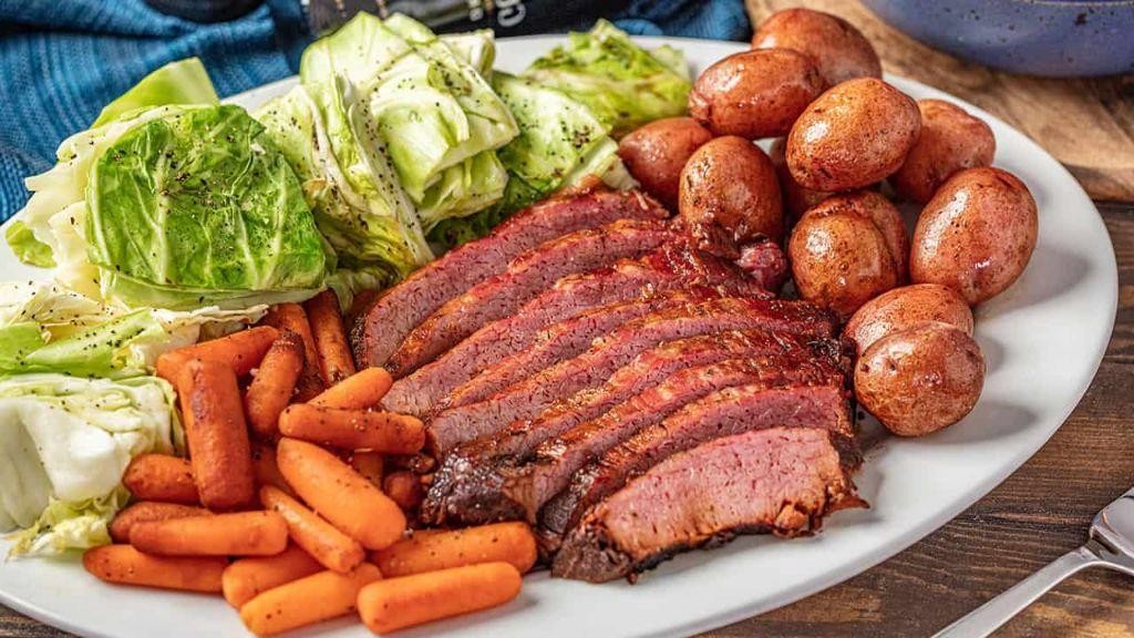 Stove Top Corned Beef and Sauerkraut
