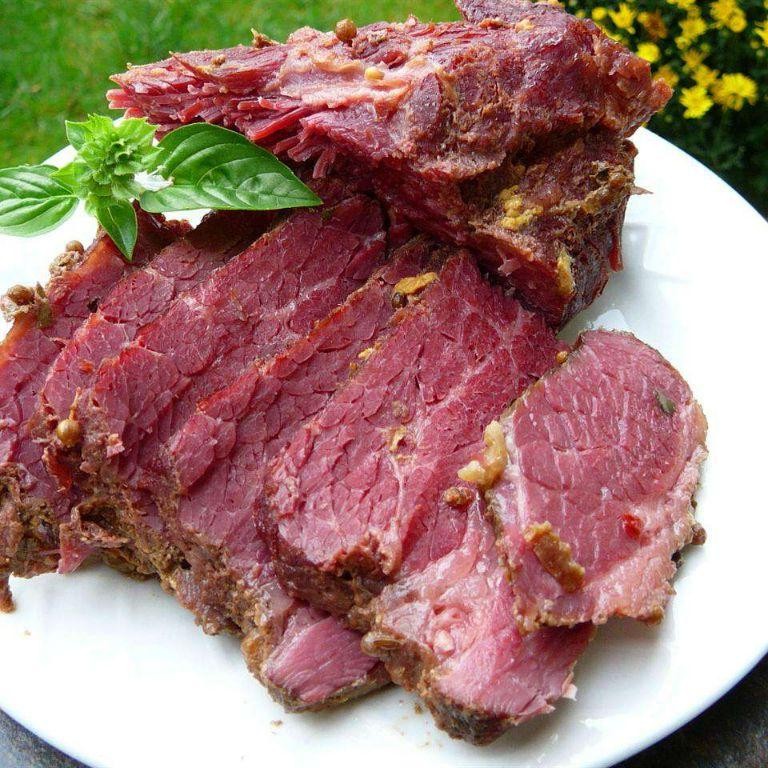 Stove Top Corned Beef with Apple Cider Glaze
