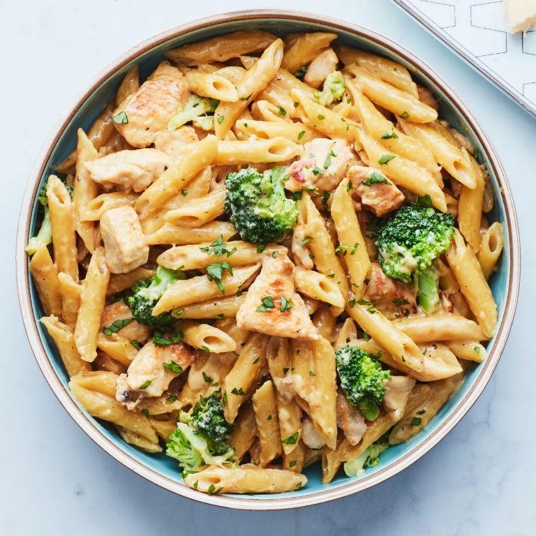 Stovetop Chicken Alfredo