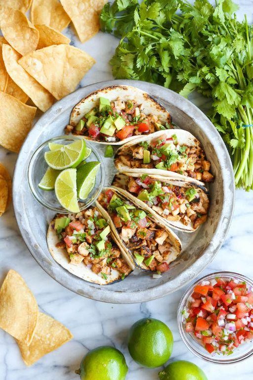 Stovetop Chicken Tacos
