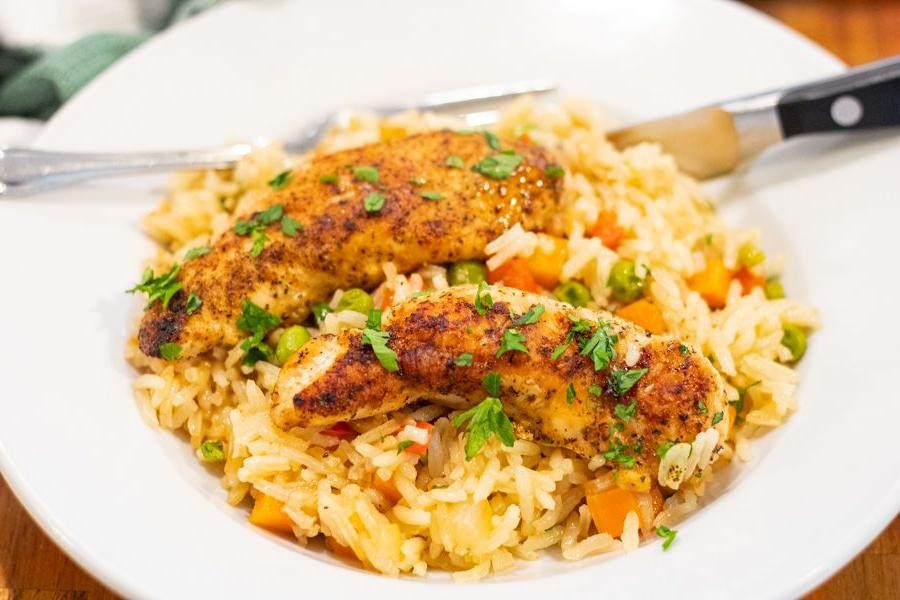 Stovetop Chicken and Rice