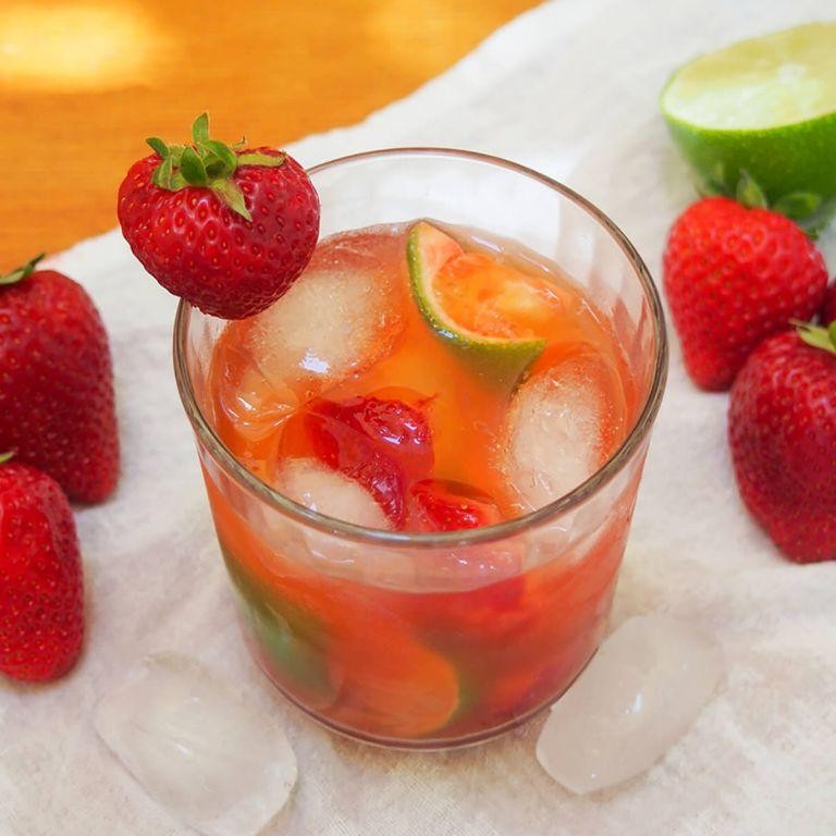 Strawberry Caipirinha