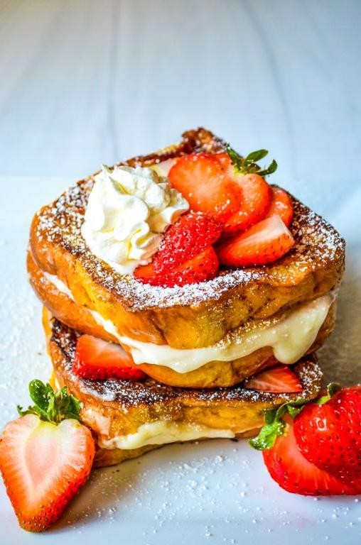 Strawberry Cheesecake French Toast