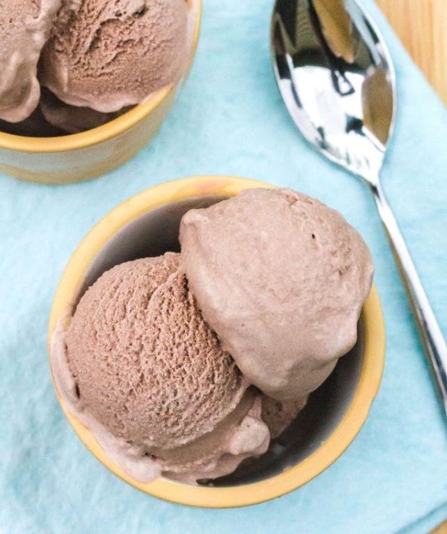 Sugar-Free Chocolate Ice Cream
