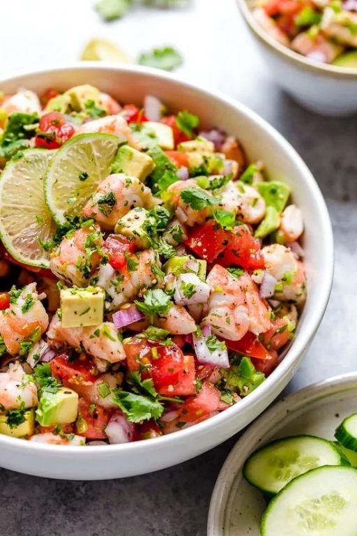 Summer Shrimp and Avocado Salad