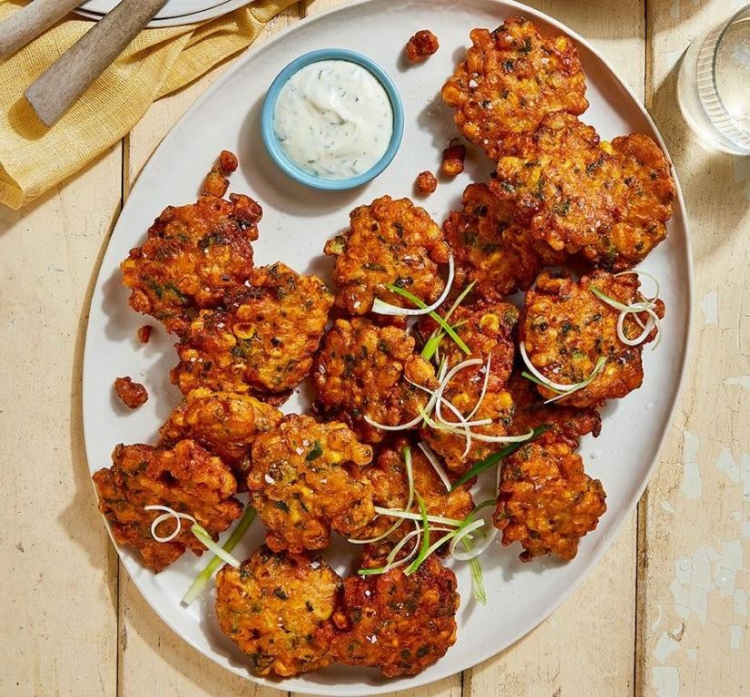 Sweet Corn and Clam Fritters