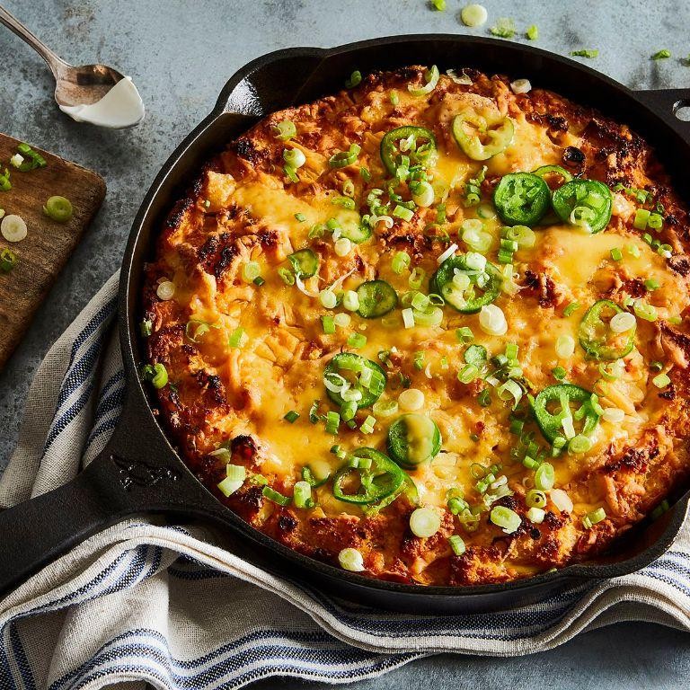 Sweet Corn and Jalapeno Strata