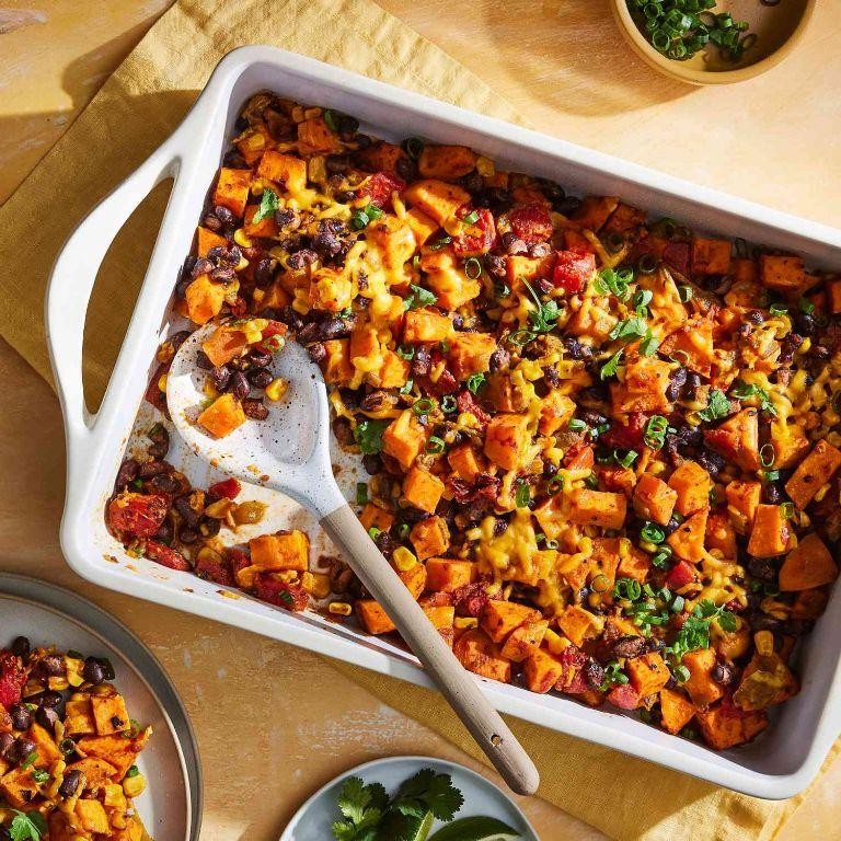 Sweet Potato Black Bean Casserole