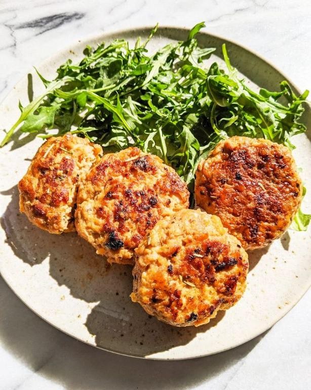 Sweet Potato Ground Turkey Patties