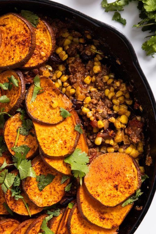 Sweet Potato Taco Bake