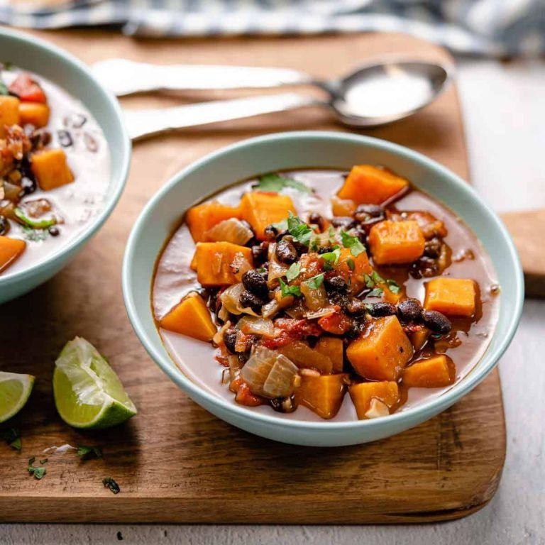 Sweet Potato and Bean Soup