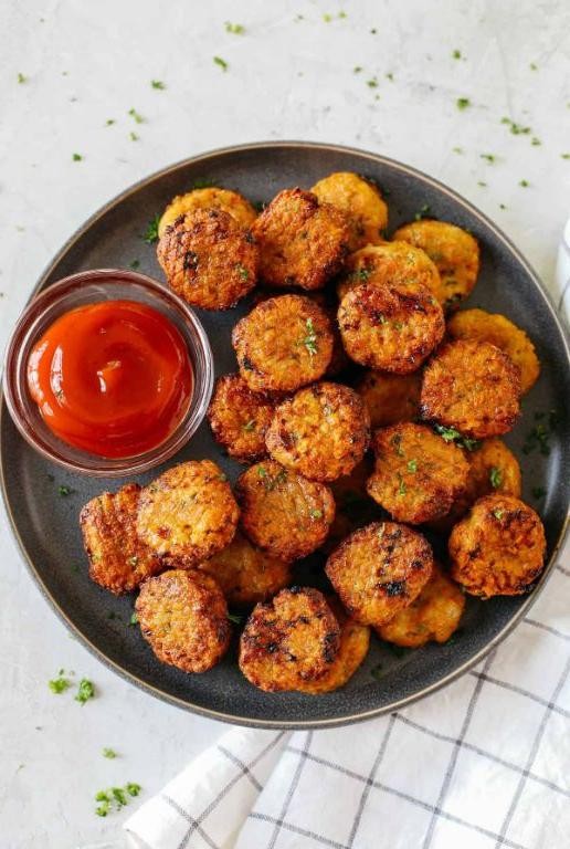 Sweet Potato and Chicken Nuggets