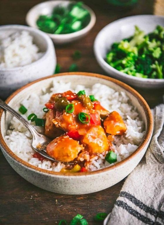 Sweet and Sour Dump and Bake Chicken