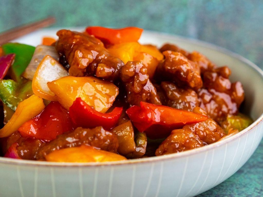 Sweet and Sour Pork Tenderloin