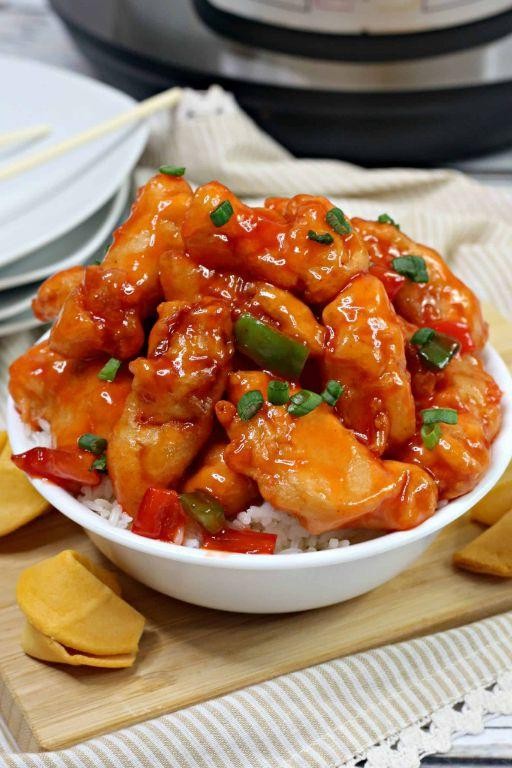 Sweet and Sour Pressure Cooker Fried Chicken