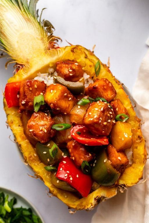 Sweet and Sour Tofu Saute