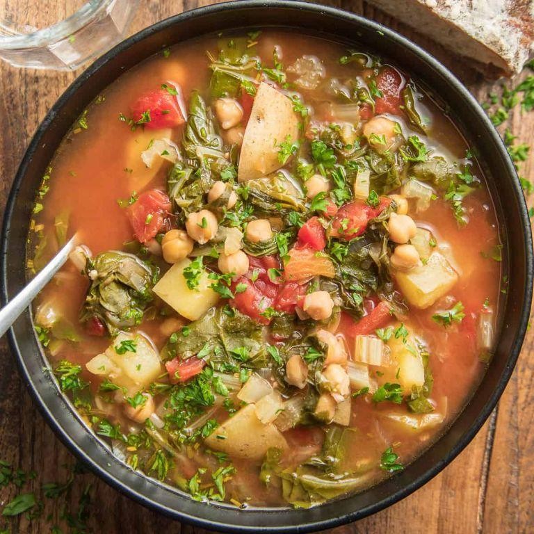 Swiss Chard and Carrot Soup