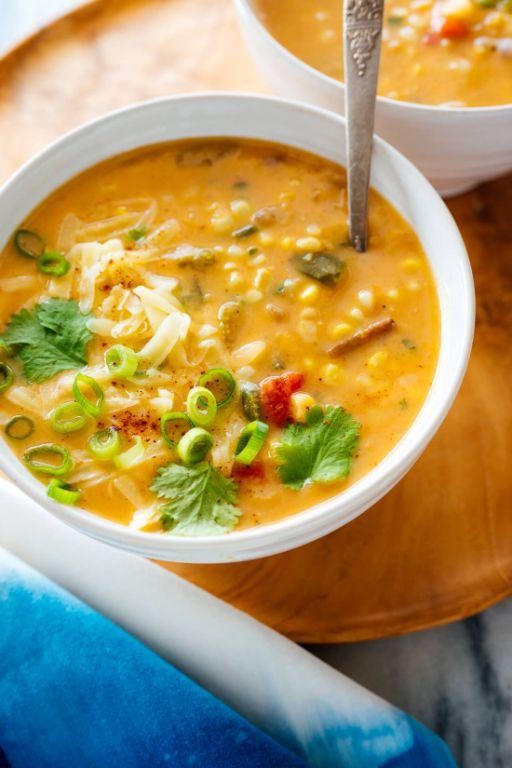 Swiss Chard and Corn Soup