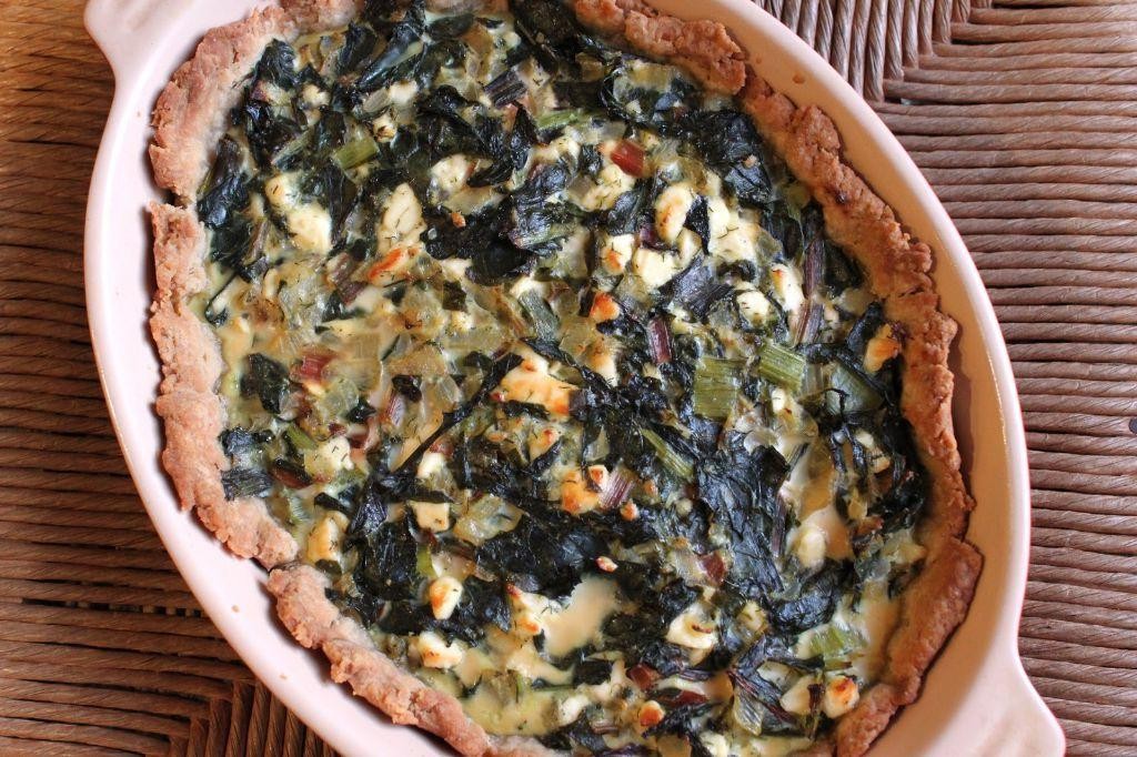 Swiss Chard and Feta Cheese Pie