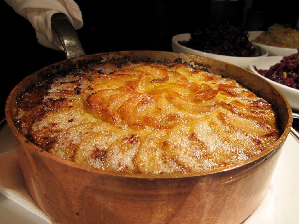Swiss Chard and Potato Gratin