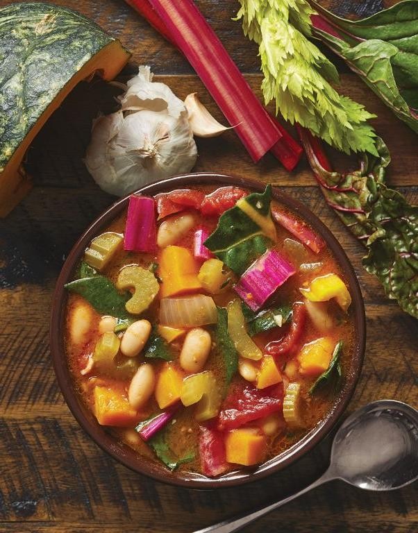 Swiss Chard and Pumpkin Soup
