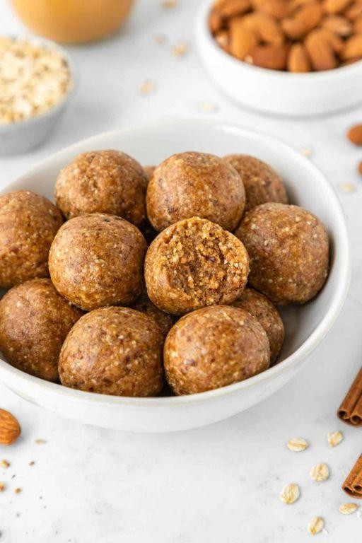 Teff and Almond Butter Energy Balls