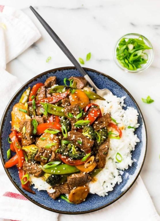 Teriyaki Beef Saute