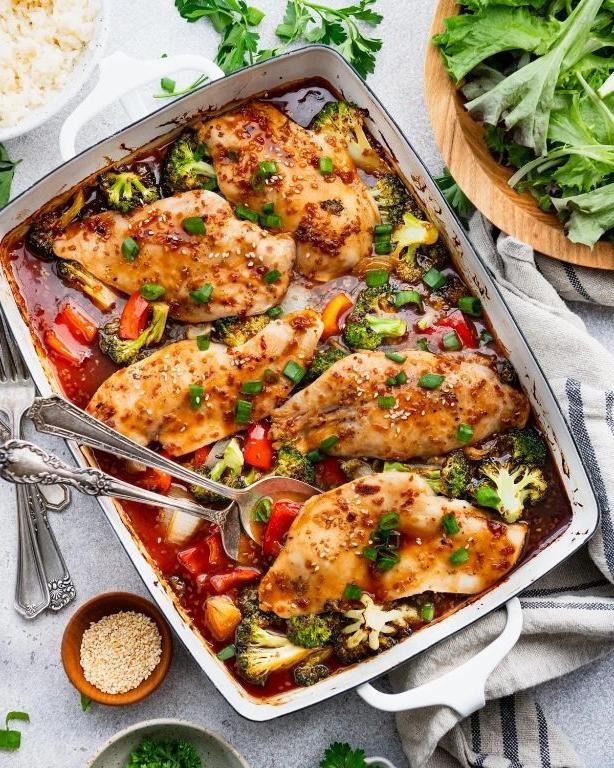 Teriyaki Dump and Bake Chicken