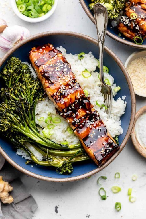 Teriyaki Grilled Salmon
