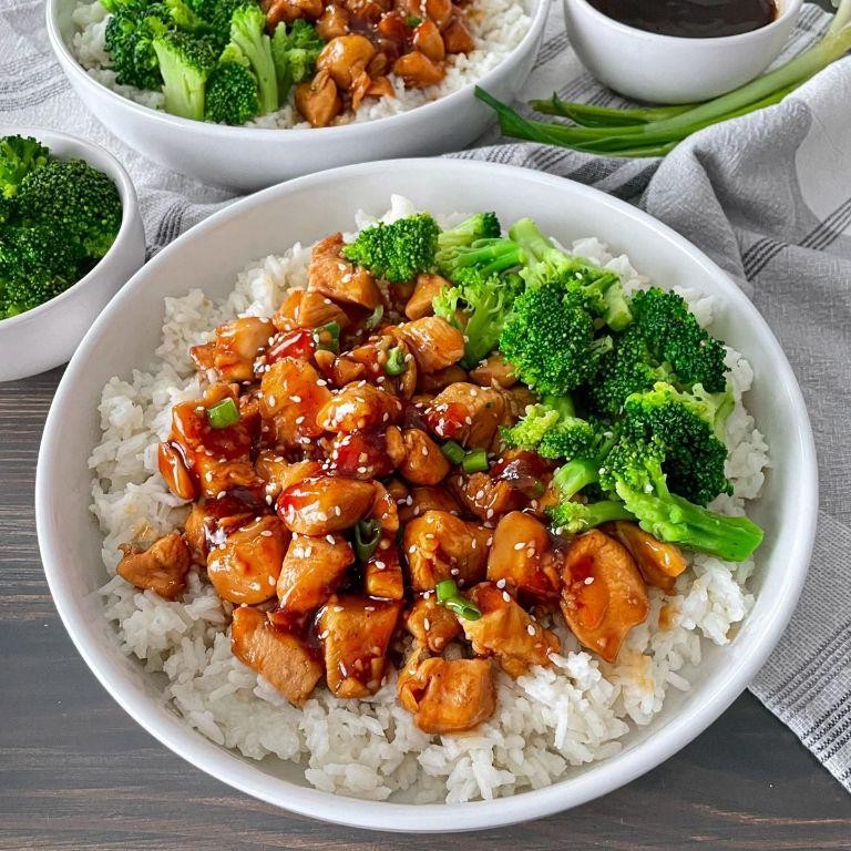 Teriyaki Shaved Chicken Rice Bowl